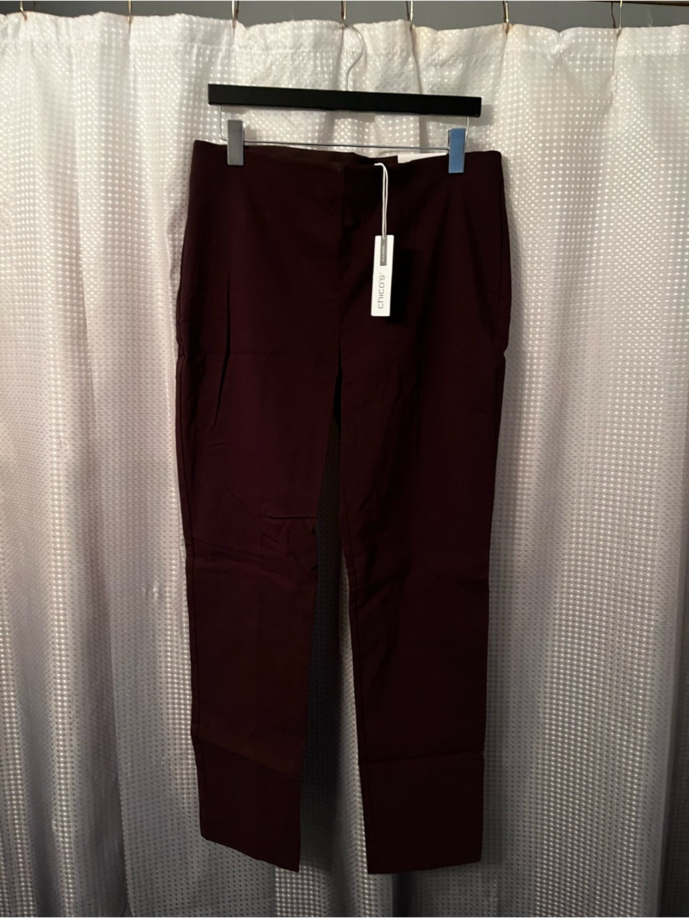 Chico's Slim Brigitte Dark Brown Slim Leg